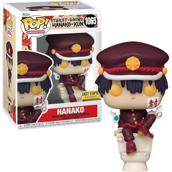 Funko Toilet-Bound Hanako-Kun Pop! Animation Hanako Vinyl Figure #1065 hot topic - Picture 1 of 10